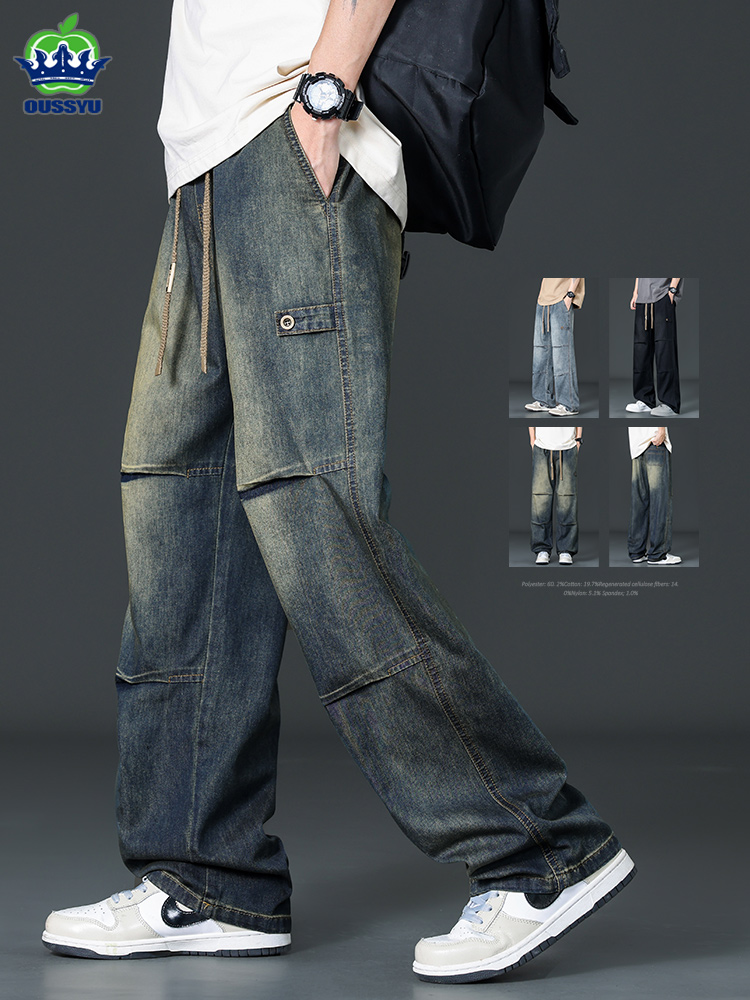 Streetwear Brand Joggers - Brand Clothing High Quality Cargo Jeans