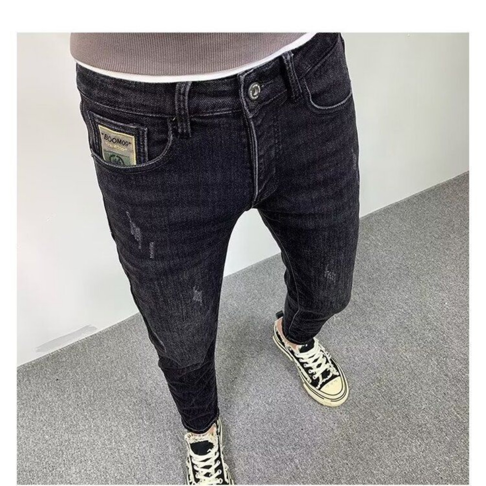 New Fashion Spring Autumn Men' - đánh giá và giá Streetwear Brand Denim