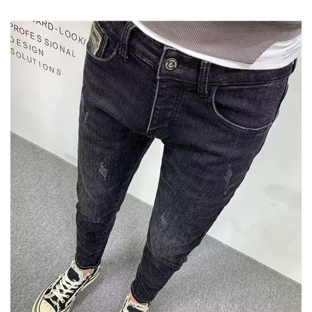 New Fashion Spring Autumn Men' - đánh giá và giá Streetwear Brand Denim