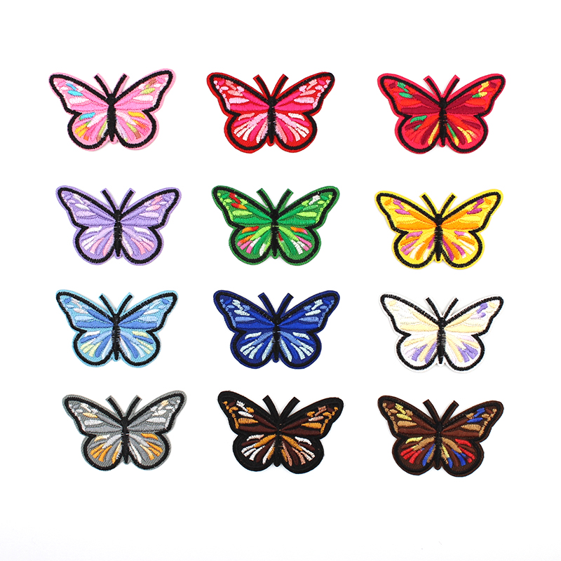 12pcs Iron On Butterfly Patche - đánh giá và giá Streetwear Brand Stickers