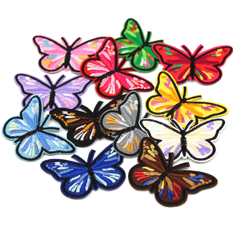12pcs Iron On Butterfly Patche - đánh giá và giá Streetwear Brand Stickers