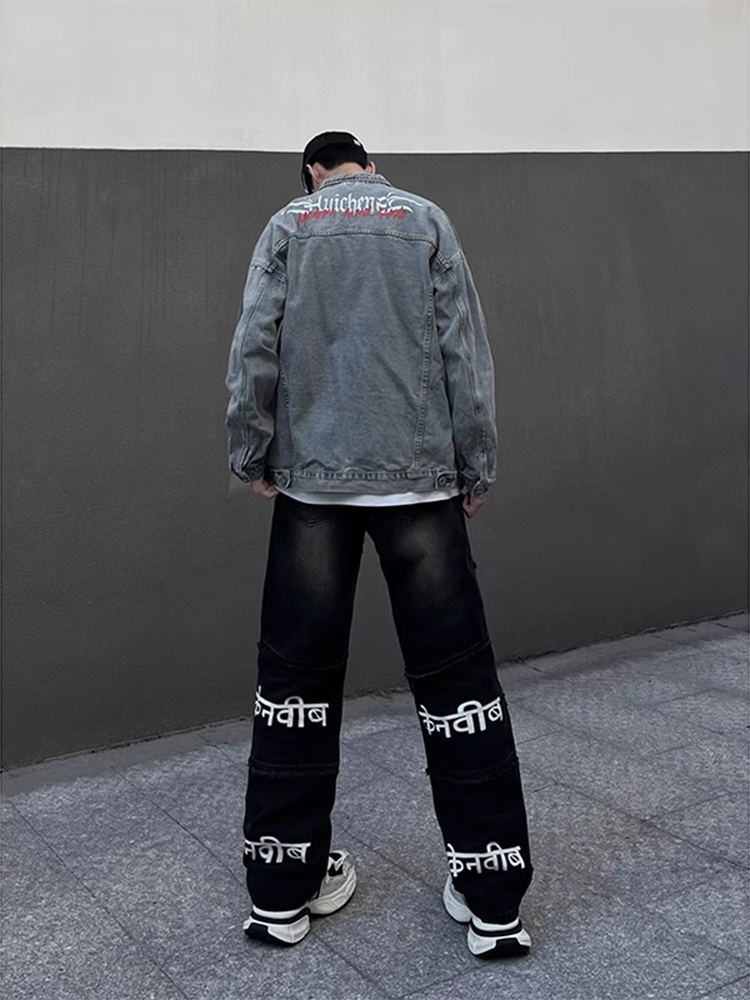 American Vibe Print Men's Jean - đánh giá và giá Streetwear Brand With K