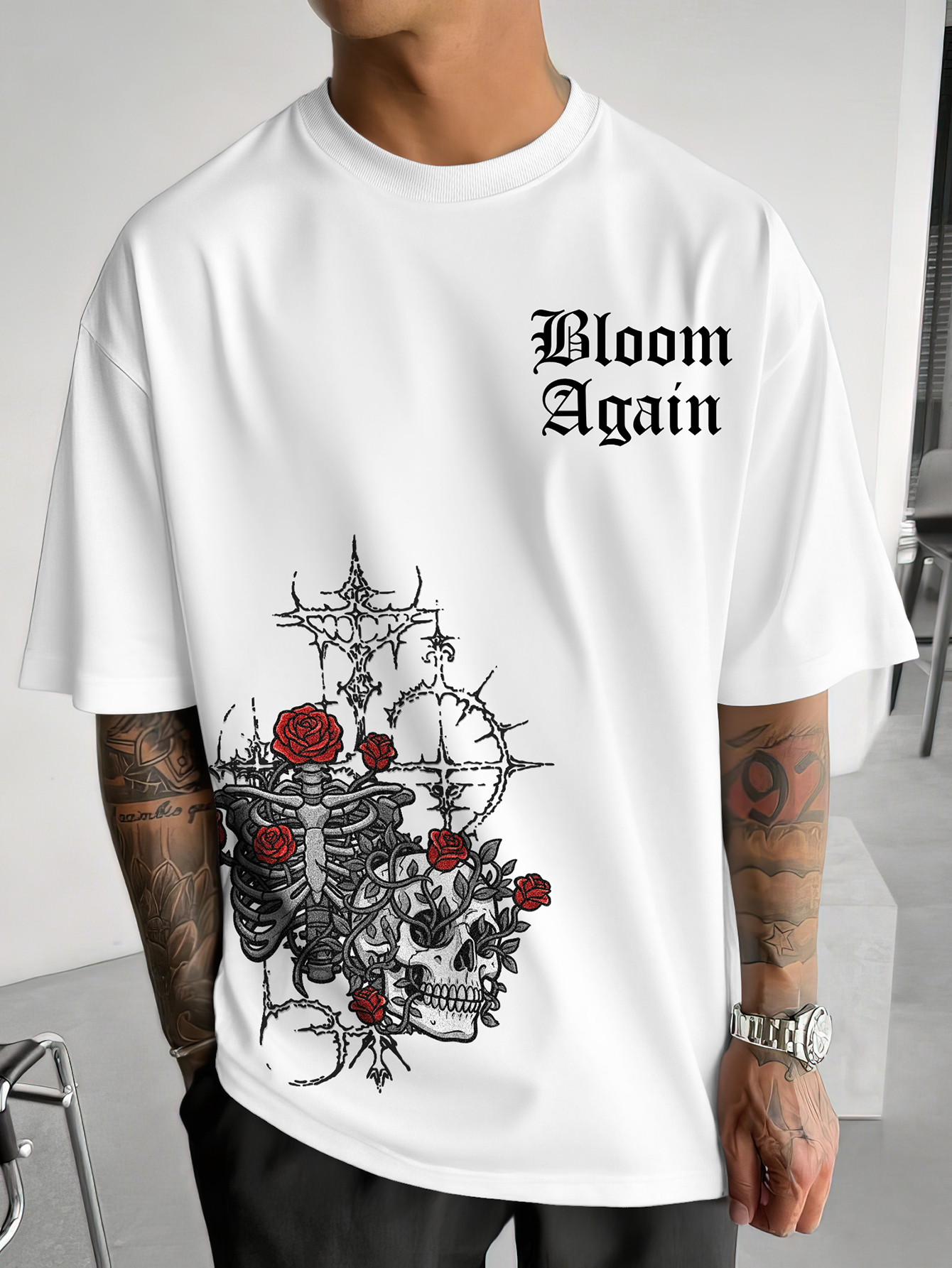 Men's Oversized Gothic Streetw - đánh giá và giá Gothic Streetwear Brand