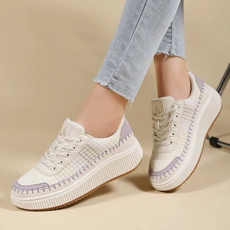 Brown Shoes Woman Flats Autumn - đánh giá và giá Streetwear Brand Model