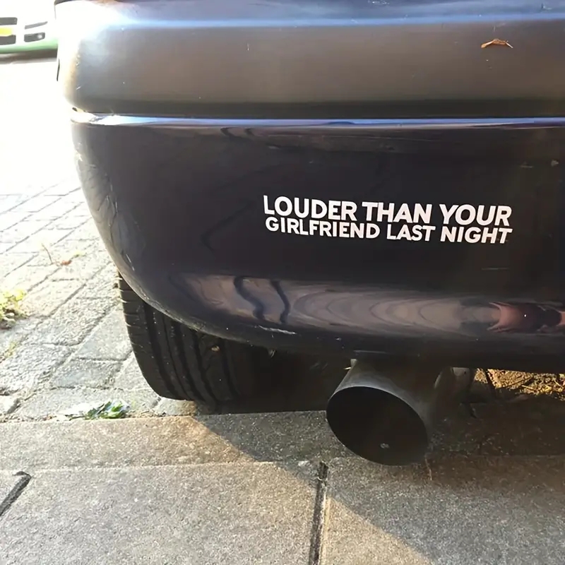 1 pc Louder Than Your Girlfrie - đánh giá và giá Streetwear Brand Stickers