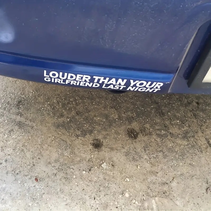 1 pc Louder Than Your Girlfrie - đánh giá và giá Streetwear Brand Stickers