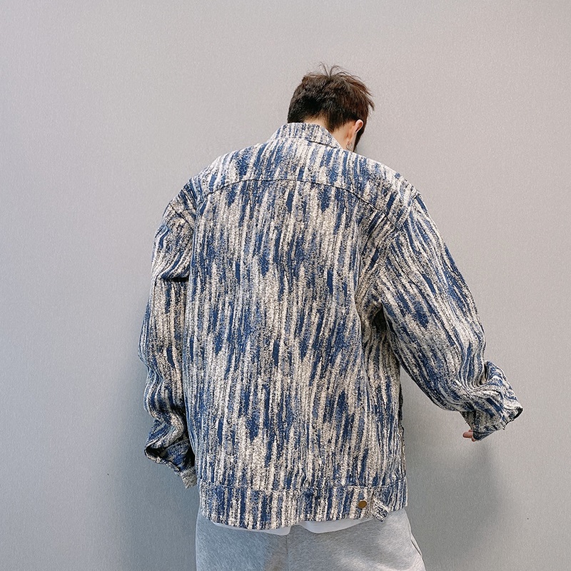 Loose Fit Men's Denim Jacket B - đánh giá và giá Streetwear Brand Denim