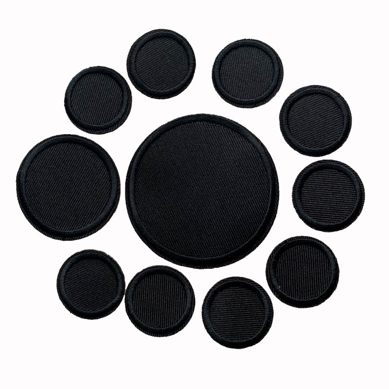5Pcs Black Round Patches For C - đánh giá và giá Streetwear Brand Stickers