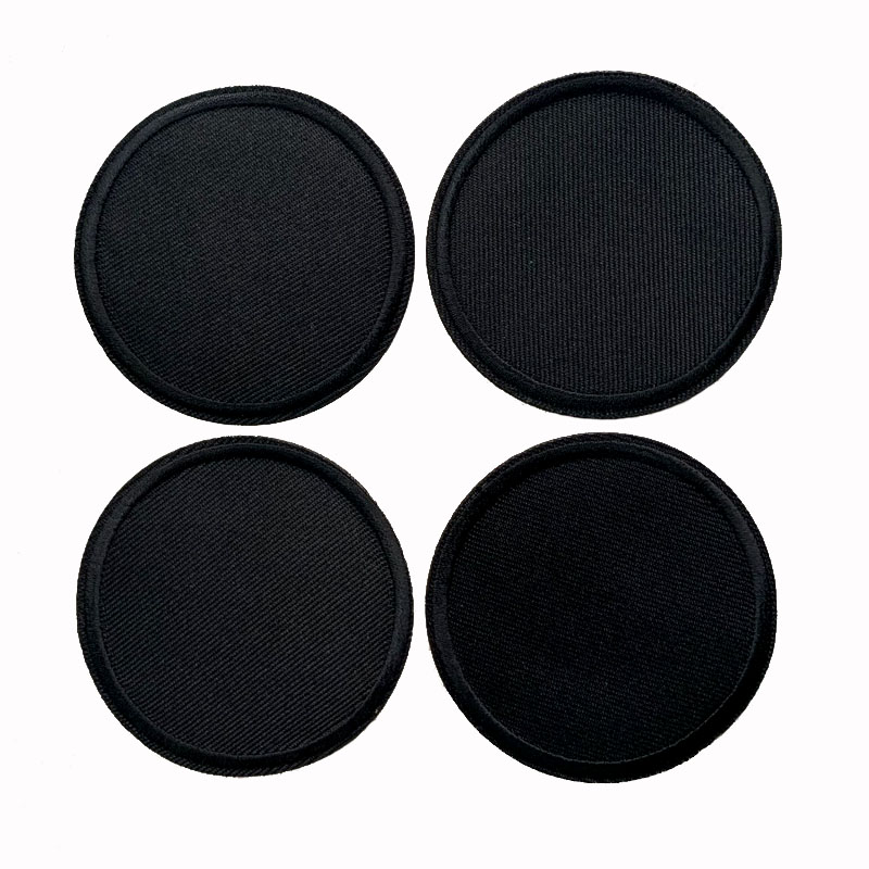 5Pcs Black Round Patches For C - đánh giá và giá Streetwear Brand Stickers