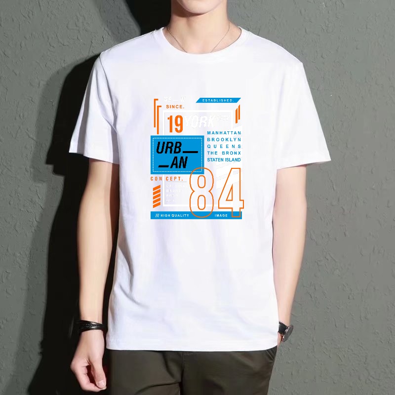 Men's Black Round-Neck Short-S - đánh giá và giá Streetwear Brand New York