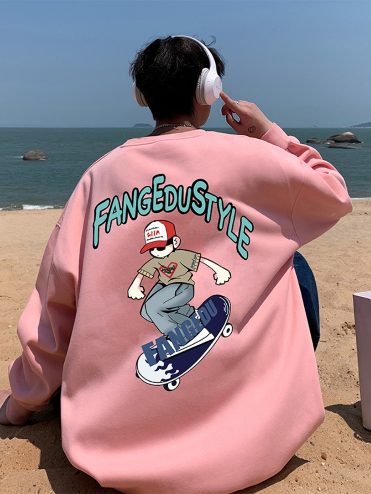 Pink West Coast Oversize Hoodi - đánh giá và giá Streetwear Brand Drops