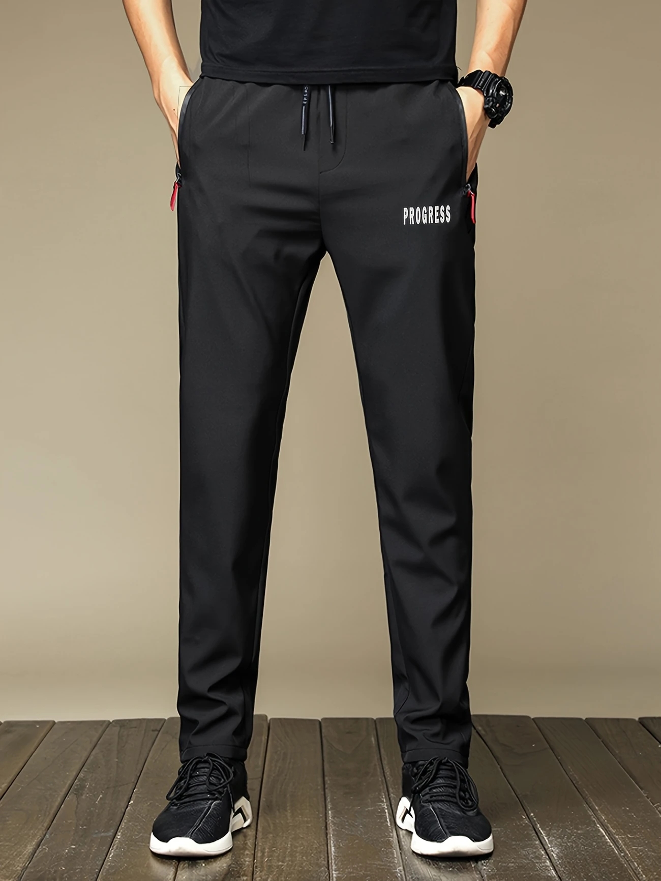 PROGRESS Printed Men's Casual  - đánh giá và giá Streetwear Brand Joggers