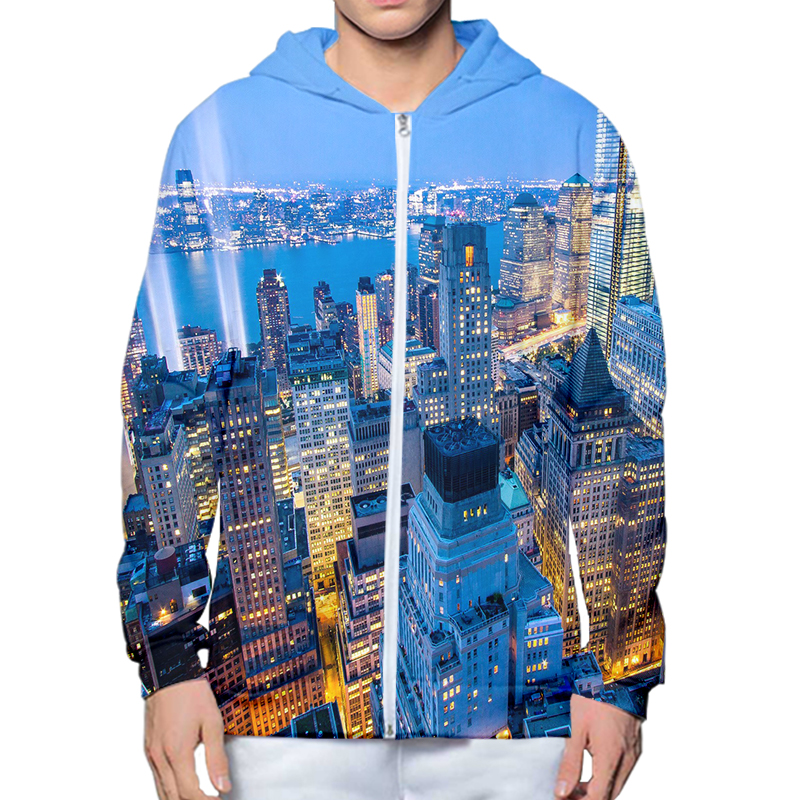 Autumn Winter 3D Printed New Y - đánh giá và giá Streetwear Brand New York