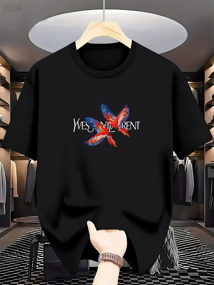 New Parrot Pattern Men's Fashi - đánh giá và giá Streetwear Brands International