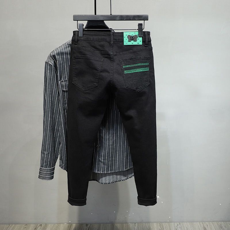 Luxury Brand Men Jeans Men's B - đánh giá và giá Streetwear Brand Denim