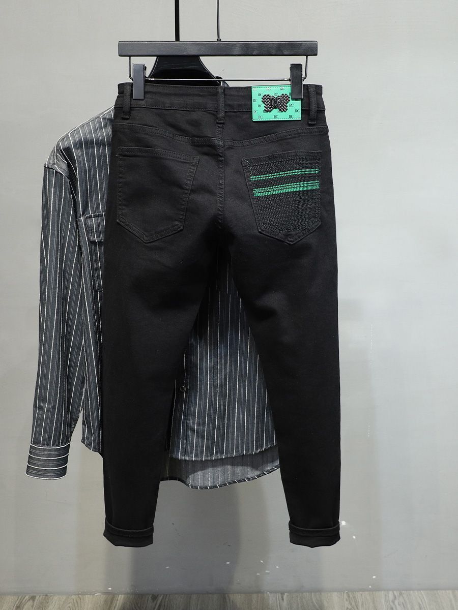 Luxury Brand Men Jeans Men's B - đánh giá và giá Streetwear Brand Denim