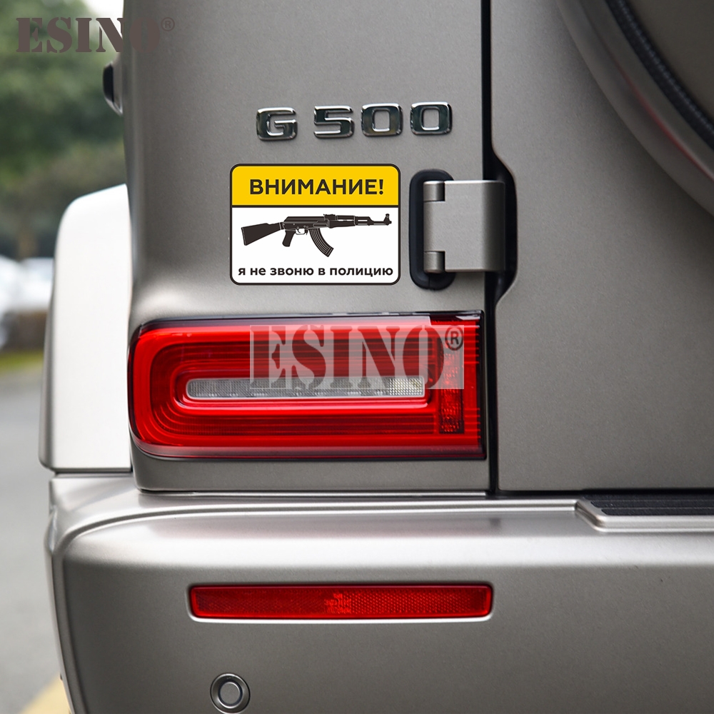 Car Styling Funny Creative Rus - đánh giá và giá Streetwear Brand Stickers