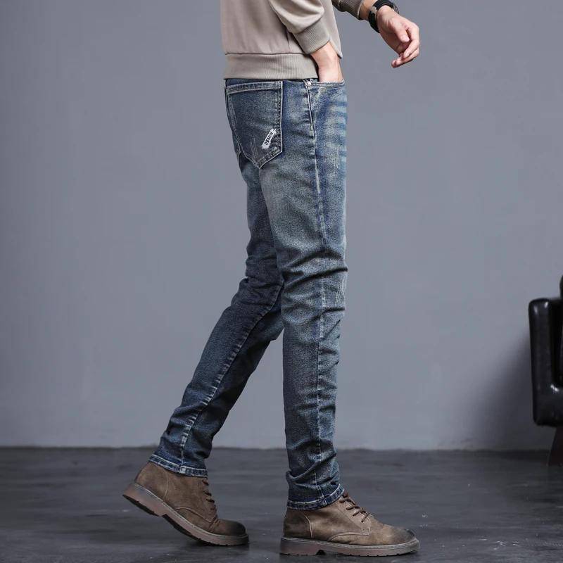 Men's Fashion Vintage Jeans Au - đánh giá và giá Streetwear Brand Denim